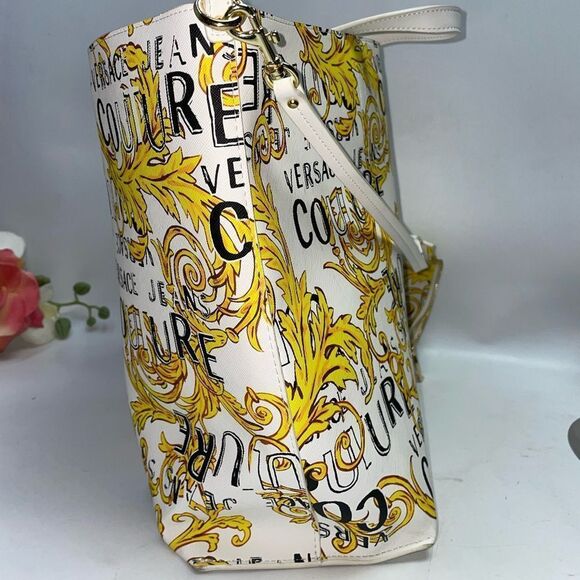 Versace Couture Jeans Tote & Pouch - Picture 3 of 12